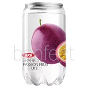 Okf Sparkling Drink Passion Fruit 350ml  24 Pack