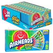 Airhead Sour 6 Bars Assorted Flavours Movie Theater Box 935g  12 Pack