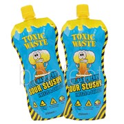 Toxic Waste Blue Raspberry Sour Slushy 250ml  12 Pack