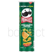 Pringles Cheesy Jalapeno Popper Potato Chips 158g  14 Pack