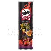 Pringles Hot Ones Barbacoa Potato Chips 158g  14 Pack