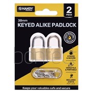 Handy Hardware 30mm Keyed Alike Padlock