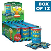 Toxic Waste Blue Sour Candy Drums 42g  12 Pack