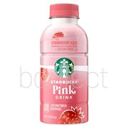 Starbucks Pink Drink Strawberry Acai  Coconut Milk 405ml  12 Pack
