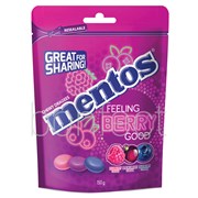 Mentos Feel Berry Good Share Bag 150g  7 Pack