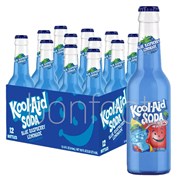 KoolAid Glass Bottle  Blue Raspberry 355ml  12 Pack