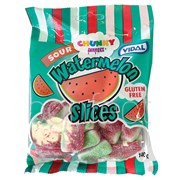 Chunky Funkeez Sour Watermelon Slices Bag 140g  12 Pack