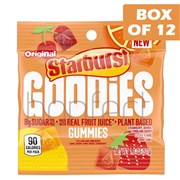 Starburst Goodies Gummies Original 51g  12 Pack