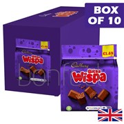 Cadbury Bags Bitsa Wispa 85g  10 Pack PM
