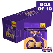 Cadbury Caramilk Buttons Bags 85g  10 Pack