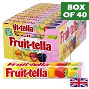 Fruittella Summer Fruits Soft Chew Sweets Sticks 41g  40 Pack