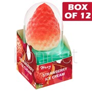 HICEY 3D Strawberry Ice Cream 75g  12 Pack