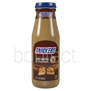 Snickers Iced Coffee Glass Bottle 405ml  12 Pack