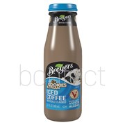 Breyers Cookies  Cream Iced Coffee Glass Bottle 405ml  12 Pack