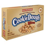 Just the Dough Chocolate Chip  Caramel Cookie Dough Bites 88g  12 Pack