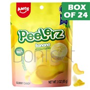 Amos Peelerz Banana Bag 85g  24 Pack