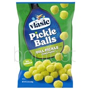 Vlasic Pickle Balls Dill Pickle Corn Puffs 184G12 Pack