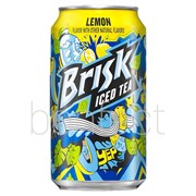 Brisk Lemon Iced Tea 355ml  12 Pack