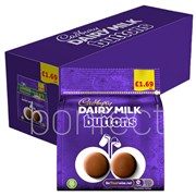 Cadbury Bags Giant Buttons 85g  10 Pack PM
