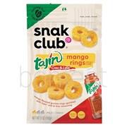 Snak Club Tajin Chilli and Lime Mango Rings 142G  6 Bags