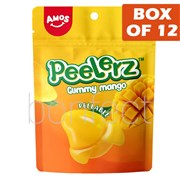 Amos Peelerz Mango Bag 150g  12 Pack