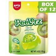 Amos Peelerz Kiwi Bag 170g  12 Pack