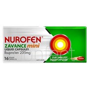Nurofen Zavance 16 Mini Liquid Capsules