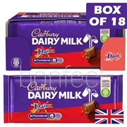 Cadbury Dairy Milk Daim Bar 120G  18 Pack