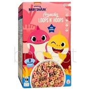 UK Baby Shark Loops N Hoops Cereals 375G