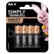 Duracell Simply AA 4 Pack