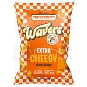 Doughbriks Wavers Extra Cheese Crispy Snacks 126g  12 Pack