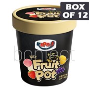 KAPRI Forzen Mini Fruit Mix Flavour Pot 160g  12 Pack