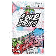 Sour Strips Candy Bag 96g  12 Pack  Dream Berry