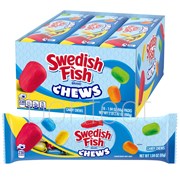 Swedish Fish Chews Assorted Soft  Chewy Candy 55g  18 Pack