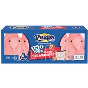 Peeps Poptart Frosted Strawberry Marshmallow Chicks 5 Pieces 42g