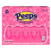 Peeps Classic Marshmallow Chicks 10 Pieces  Pink 85g