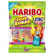 Haribo Zing Sour Bites Bag 127g  12 Pack