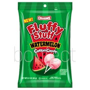 Charms Fluffy Stuff Watermelon Flavored Cotton Candy 60g  24 Pack