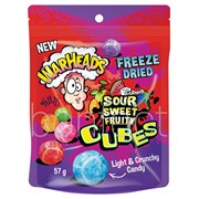 Warheads Freeze Fruit Cube Bag 57g  12 Pack