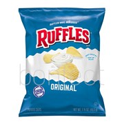 Ruffles Regular Potato Chips 496g  32 Pack
