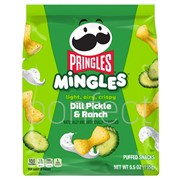 Pringles Mingles Dill Pickle  Ranch Puffed Snacks 155g  6 Pack