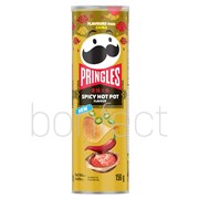 Pringles Spicy Hot Pot Potato Chips 156g  14 Pack