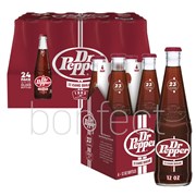 Dr Pepper Made with Cane Sugar Soda Pop 355ml  24 Pack