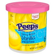 Peeps Duncan Hines Sunny Yellow Vanilla Frosting 456g