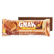 GNAW Honeycomb  Caramel Milk Chocolate Snack Bar 35g  25 Pack
