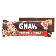 GNAW Popcorn  Peanut Milk Chocolate Snack Bar 35g  25 Pack