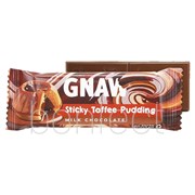 GNAW Sticky Toffee Pudding Milk Chocolate Snack Bar 35g  25 Pack