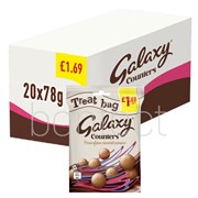 Galaxy Counters Milk Chocolate Buttons Treat Bag 78g  20 Pack