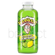 Warheads Green Apple Sour Lemonade Glass Bottle 473ml  12 Pack