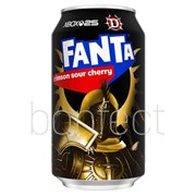 Fanta Crimson Sour Cherry Soda Can 355ml  12 Pack